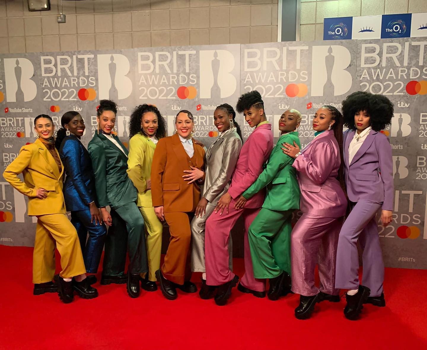 The Little Simz BRIT Awards 2022 team