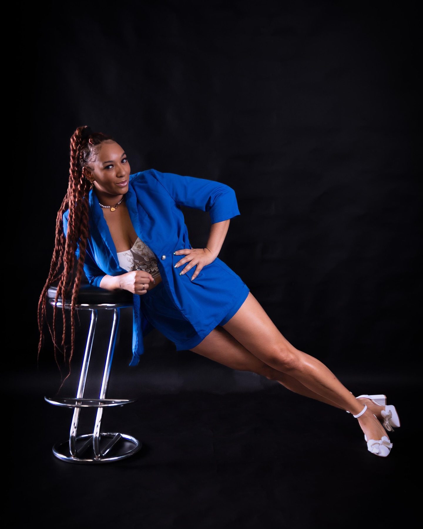 Zara Richards, studio portrait, 2024